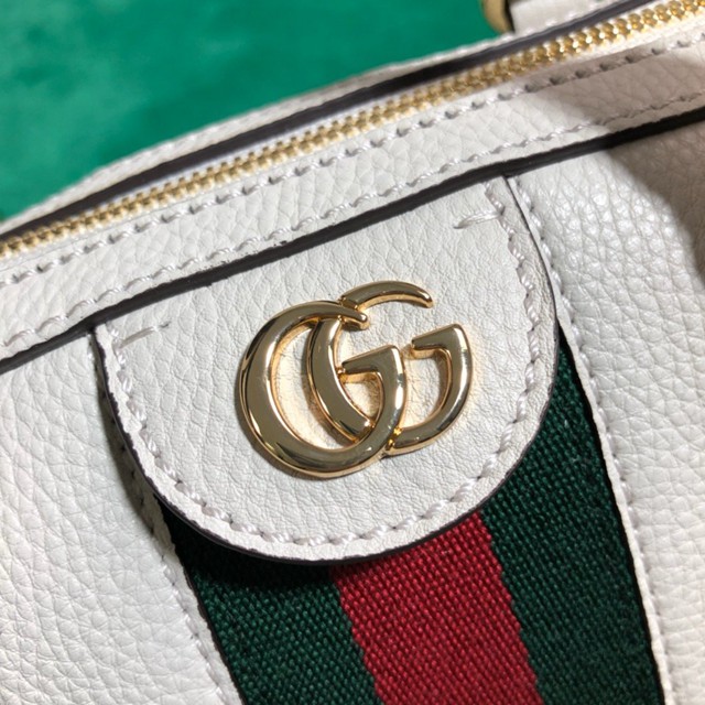 Gucci女包 524589 古馳牛皮手提包 Gucci枕頭包 Gucci女士手袋  gqy1089